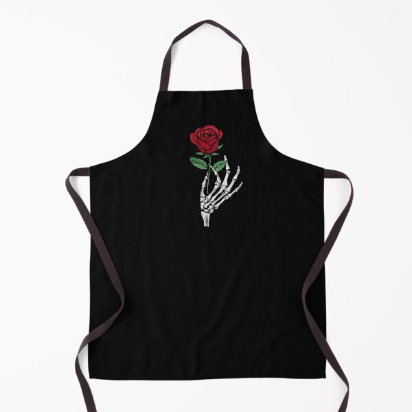 Item preview, Skeleton and Red Rose Flower Hand Bones Life and Death designed and sold by alenaz.