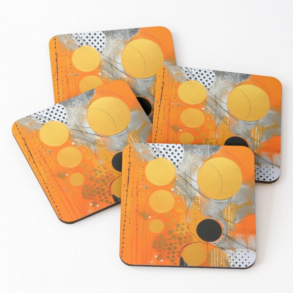 Item preview, Polka Dot - Orange Abstract #1 designed and sold by TLCPhotoArt.
