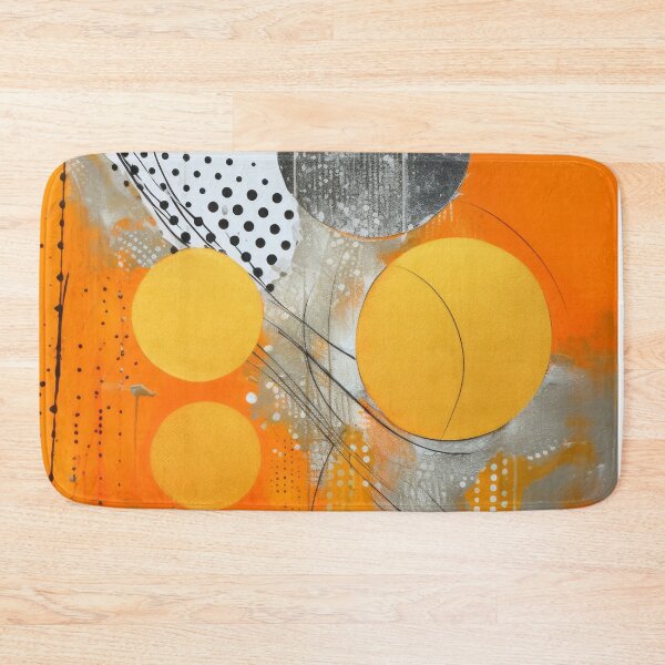 Item preview, Polka Dot - Orange Abstract #1 designed and sold by TLCPhotoArt.