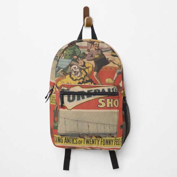 Item preview, STK501792A-Vintage circus poster showing the amusing antics of clowns. designed and sold by StocktrekImages.