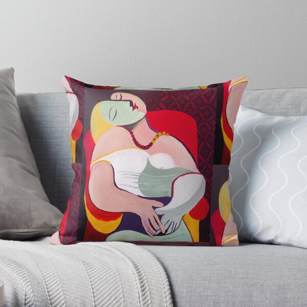 Picasso's Dream Throw Pillow