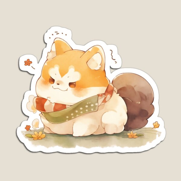 Item preview, Adorable Pup on the Grass Dog designed and sold by SoulTints.