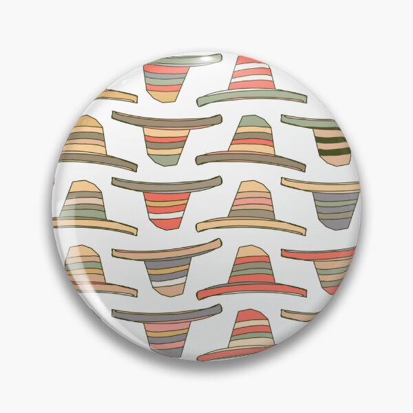 Item preview, Stripey sombrero hat for hot summer days by the lake designed and sold by FrancesPoff.