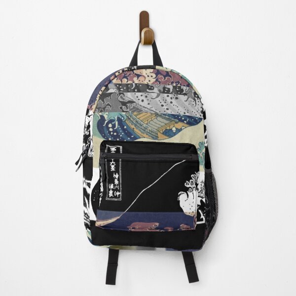 Item preview, the great wave color glitch  Classic designed and sold by KEITMAUSILIKING.