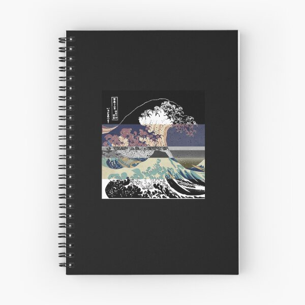 Item preview, the great wave color glitch  Classic designed and sold by KEITMAUSILIKING.