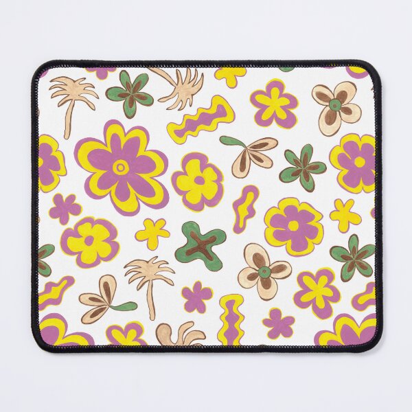 Item preview, TROPICAL WATERCOLOR 60S 70S HAWAIIAN ALOHA FLOWER PATTERN designed and sold by blomastudios.
