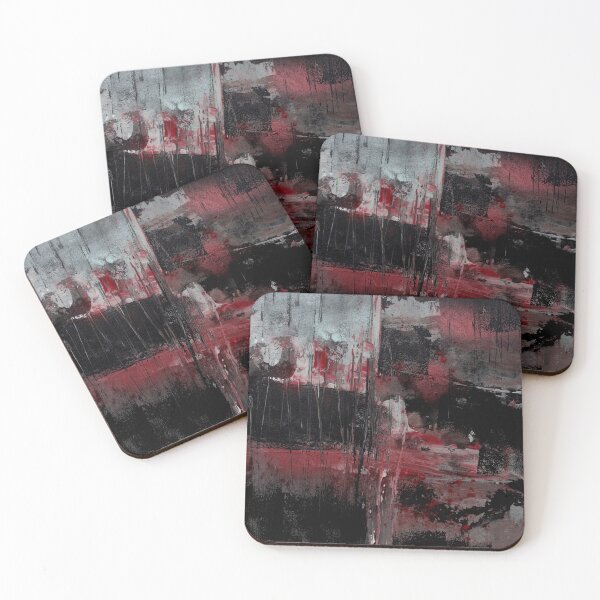 Item preview, Black red abstract designed and sold by ElaSzczepaniak.