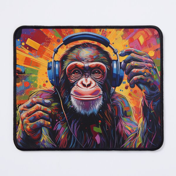 Item preview, DJ Chimp - Abstract designed and sold by TLCPhotoArt.