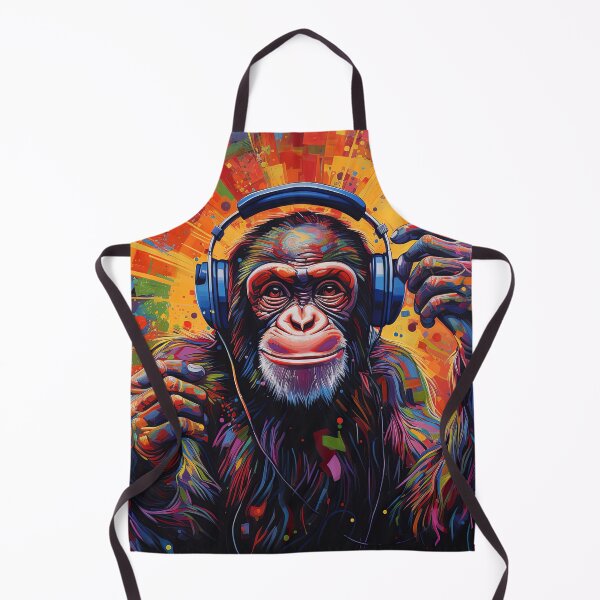 Item preview, DJ Chimp - Abstract designed and sold by TLCPhotoArt.