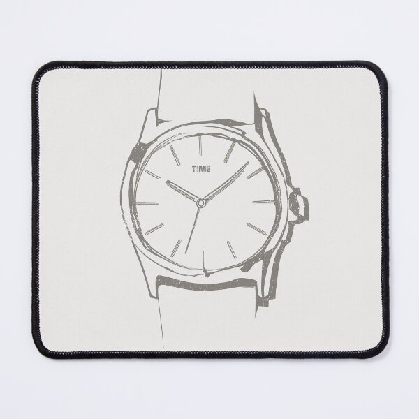 Item preview, Watch, drawing, grey designed and sold by Time4Space.