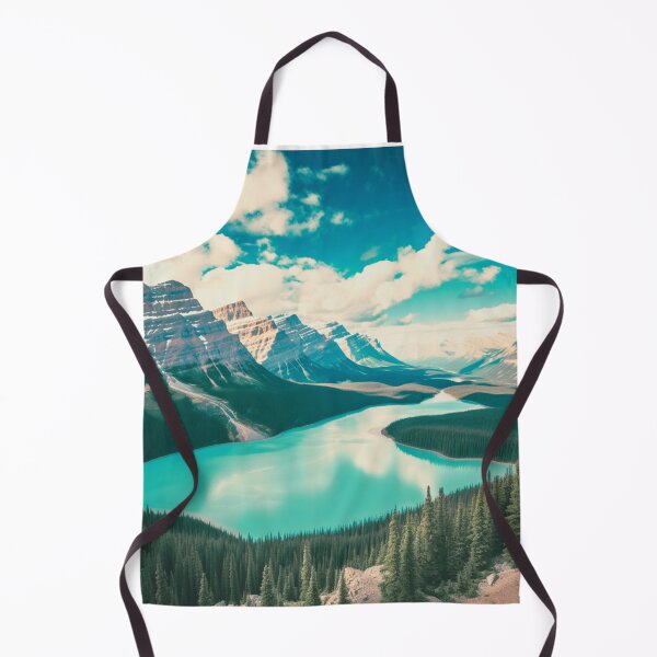 Item preview, A Vintage Travel Illustration of Peyto Lake - Canada designed and sold by GoodOldVintage.