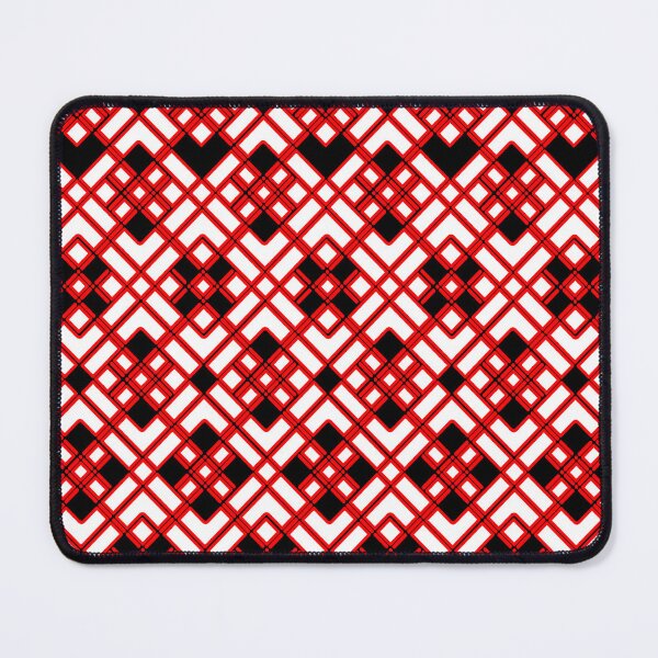 Item preview, Abstract geometric pattern - red. designed and sold by K.S ART.