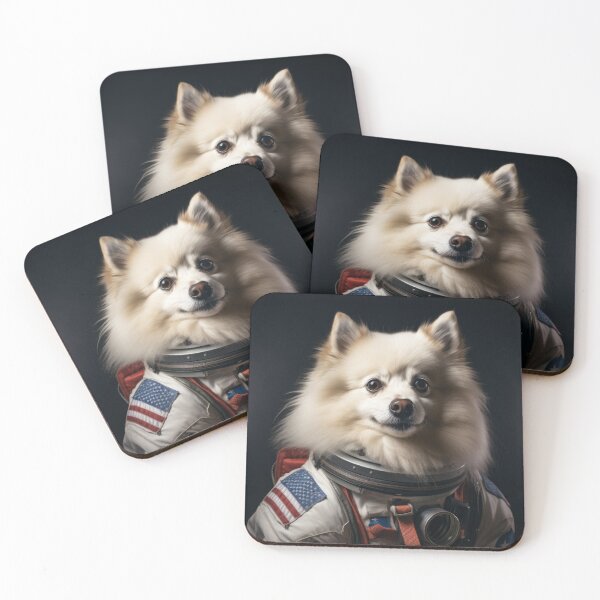 Item preview, Astro Dog - American Eskimo Dog designed and sold by Merchgard.