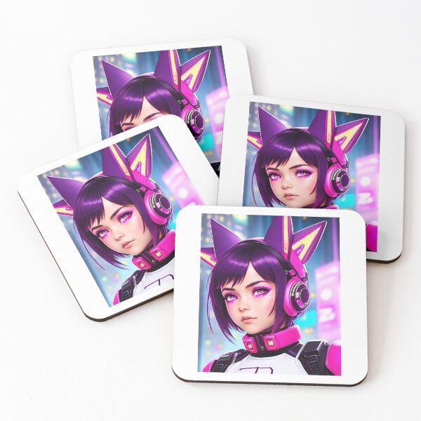 Item preview, robotic girl designed and sold by createinpixels.
