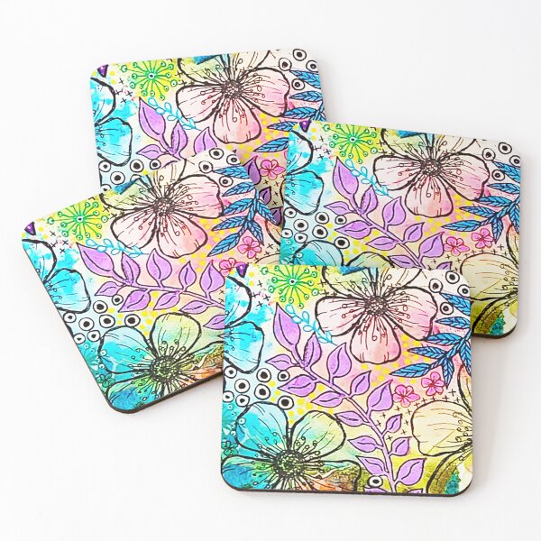 Item preview, Colourful Flowers designed and sold by jenfarm7.