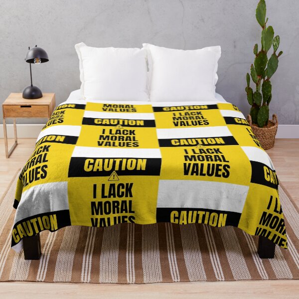 Item preview, I lack moral values caution sign designed and sold by baum-alleens.