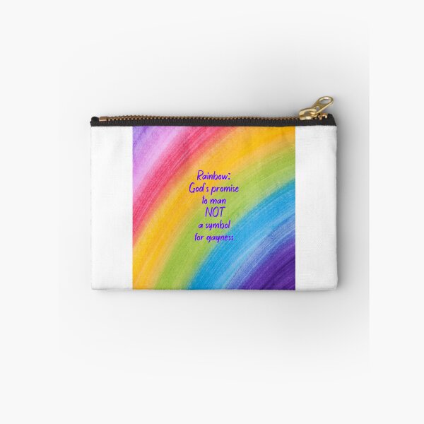 Item preview, Rainbow God_s promise to man NOT a symbol of gayness designed and sold by baum-alleens.