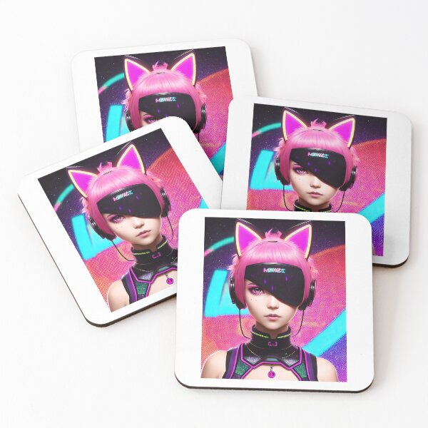 Item preview, futuristic kitten designed and sold by createinpixels.