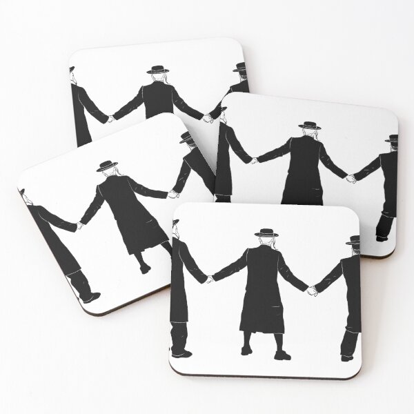 Item preview, Orthodox jews holding hands designed and sold by Ekaterina Khozatskaya.