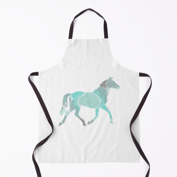 Item preview, Decoupage Horse - aqua designed and sold by Shelley Winters.
