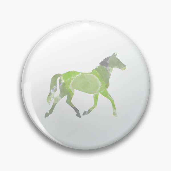 Item preview, Decoupage Horse - green designed and sold by Shelley Winters.