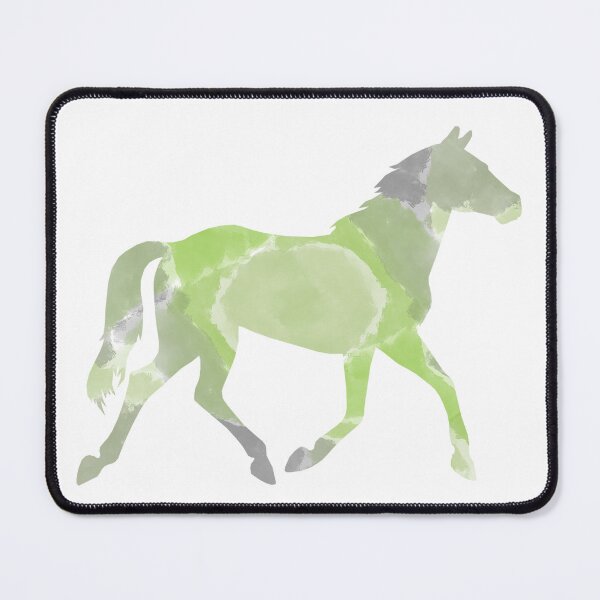 Item preview, Decoupage Horse - green designed and sold by Shelley Winters.
