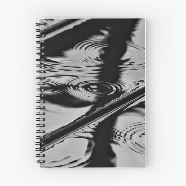Item preview, Raindrop Ripples in Water (Black and White)  designed and sold by McGingPhotos.