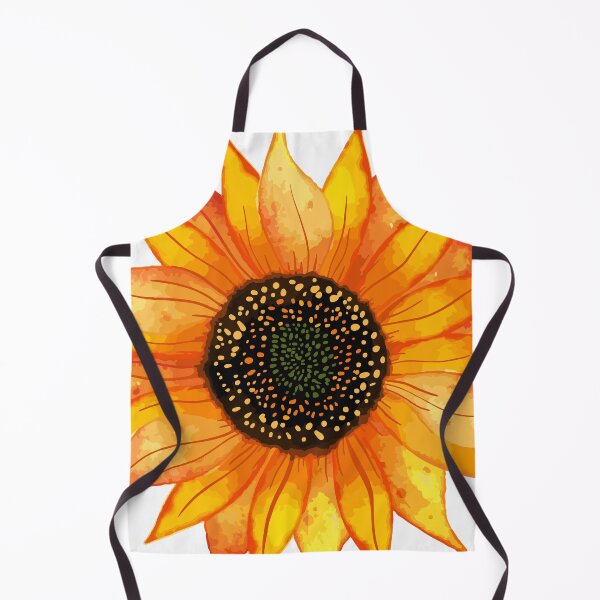 Item preview, Colorful Organic Watercolor Sunflower  designed and sold by elaBdesign.