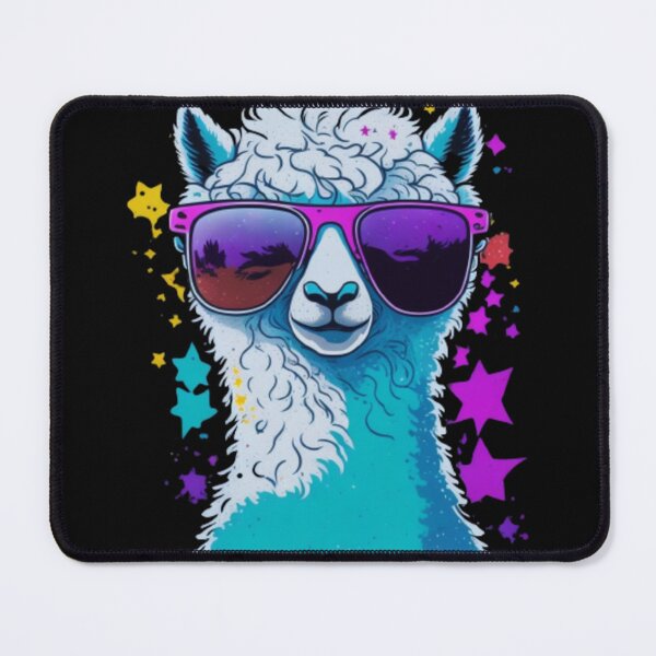 Item preview, Funny alpaca wearing glasses designed and sold by Rrrmin.