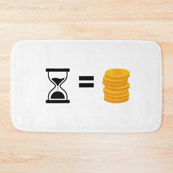 Item preview, Time = Money designed and sold by Majkel & Majkel.