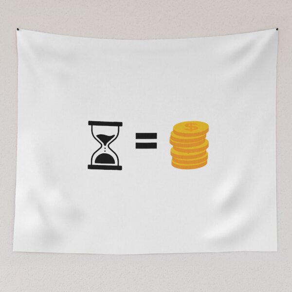 Item preview, Time = Money designed and sold by Majkel & Majkel.