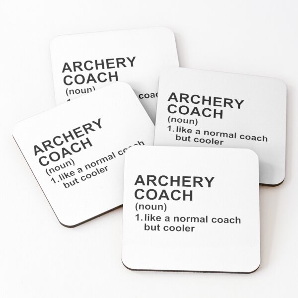 Item preview, Archery Coach Definition - Like A Normal Coach But Cooler designed and sold by GymWearDepot.