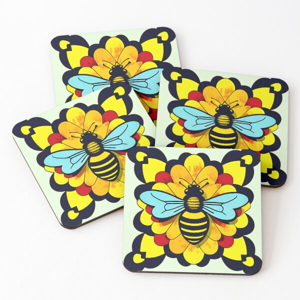 Item preview, Bee-tiful Mandala  designed and sold by Mystralyn.