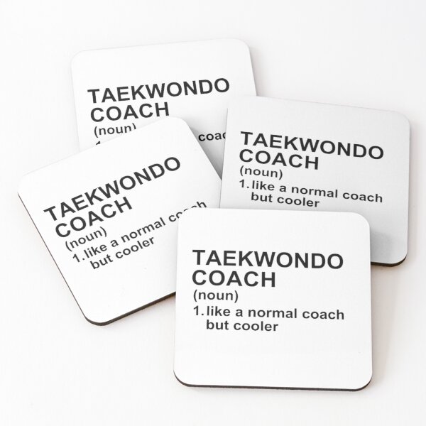 Item preview, Taekwondo Coach Definition - Like A Normal Coach But Cooler designed and sold by GymWearDepot.