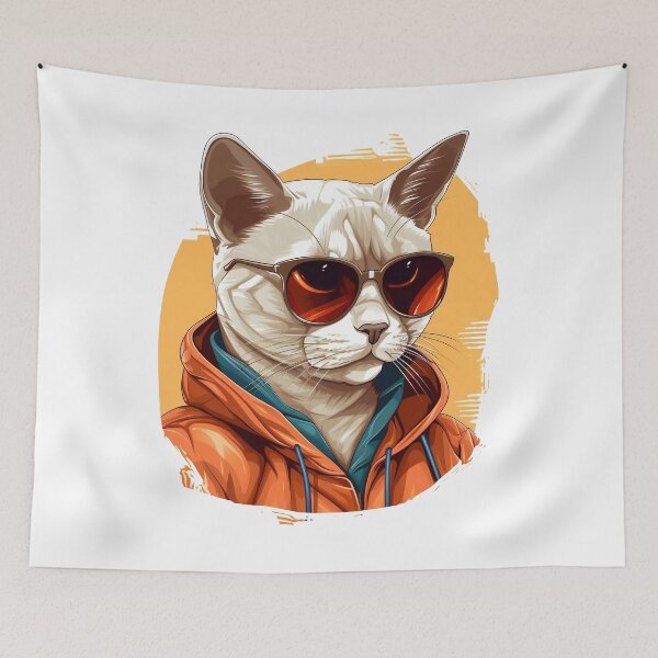 Item preview, Urban Burmilla Cat Vibe | Cat Lovers designed and sold by DarcoDesigns.