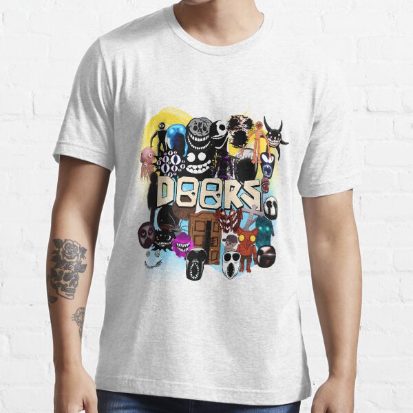 Roblox doors all the team Kids T-Shirt for Sale by Mennatruoingo