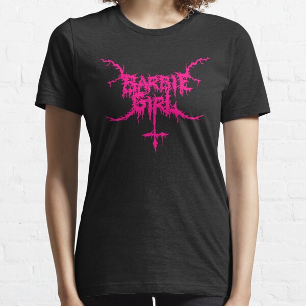 Bratz Camiseta con diseño de arco iris de Girlz Like Girlz, Negro, S