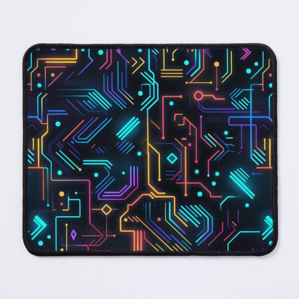 Item preview, xSeamless Pattern Beyond Interfaces: Futuristic Digital Art Unleashed designed and sold by AlienSkinEyes.