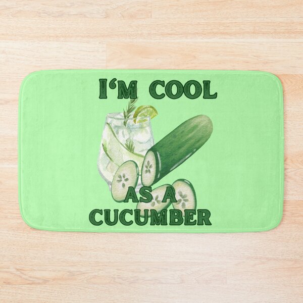 Item preview, Cool as a Cucumber Watercolor Design designed and sold by GracefulGems.