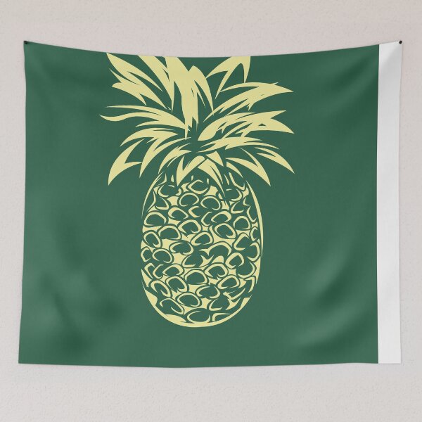 Item preview, the pineapple modern illustration graphic fruit colors designed and sold by AndreMi.