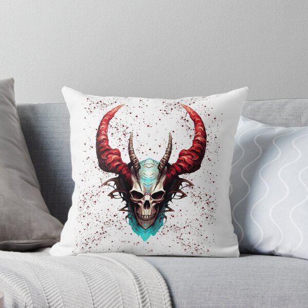 Item preview, The Skull of a Demon King, fantasy art designed and sold by LoneAngel.