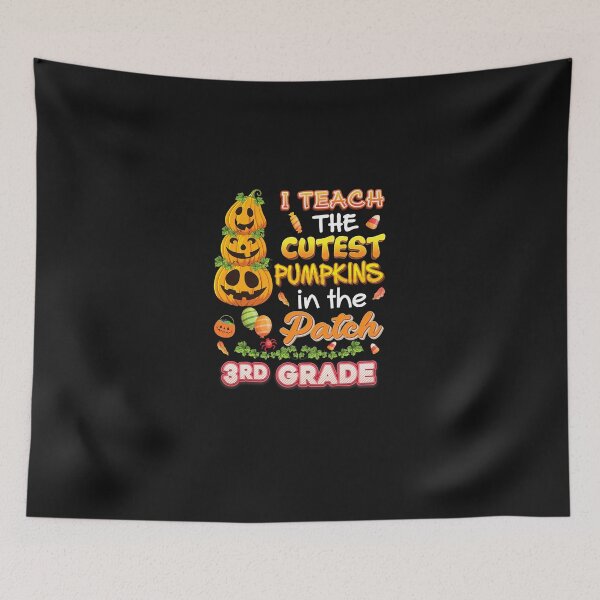 Item preview, I Teach The Cutest 3rd Grade Pumpkins In The Patch Halloween  designed and sold by JorgeMartin2.