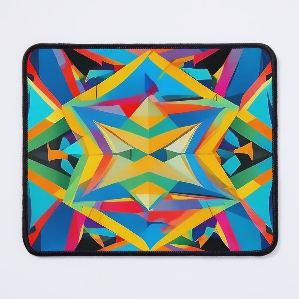 Item preview, Pop Art Pentagon Parade - Colorful Patterns with a Contemporary Twist designed and sold by Freak-Scene.