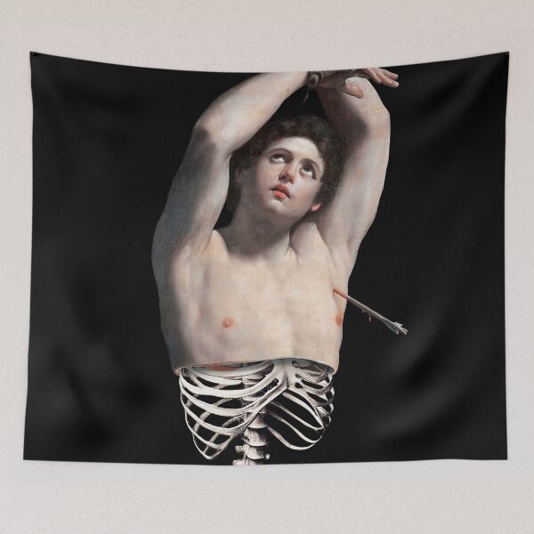 Item preview, Surreal Saint Sebastian - Guido Reni designed and sold by ArtOfSilentium.