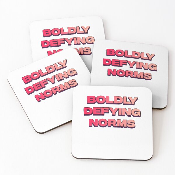Item preview, Boldly defying norms designed and sold by DisceteDesigns.