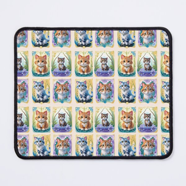 Item preview, Whiskers & Whimsy: Charming Cat Designs designed and sold by Rrrmin.