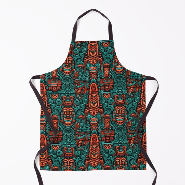 Item preview, Abstract Tiki Tile 02 designed and sold by GloriousIdiot.