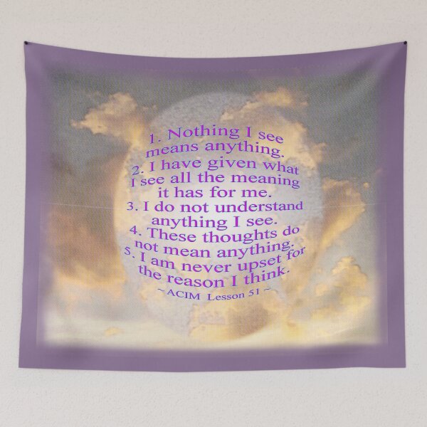 Item preview, ACIM - Lesson 51 designed and sold by ACIM-LOVE.
