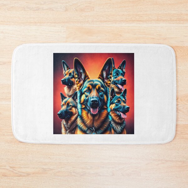 Item preview, Pack of German Shepherds designed and sold by GSDDESIGNMERCH.