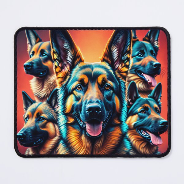 Item preview, Pack of German Shepherds designed and sold by GSDDESIGNMERCH.